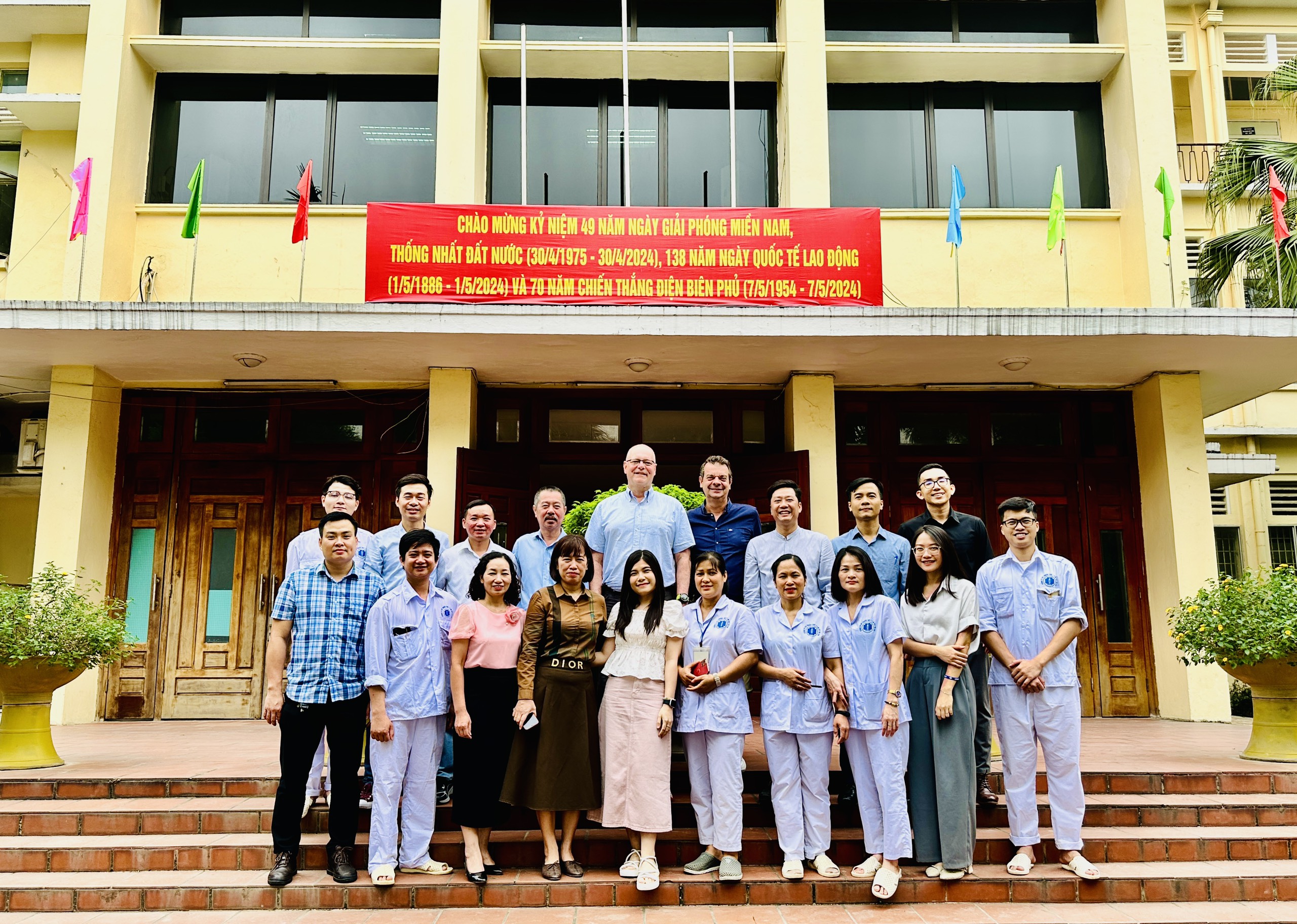 Tập đoàn Boehringer Ingelheim đến thăm và làm việc tại Công ty