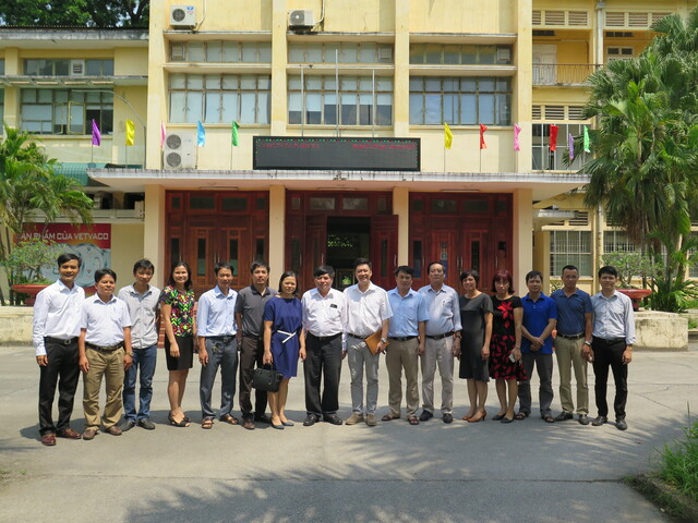 Học viện Nông Nghiệp Việt Nam đến thăm và làm việc