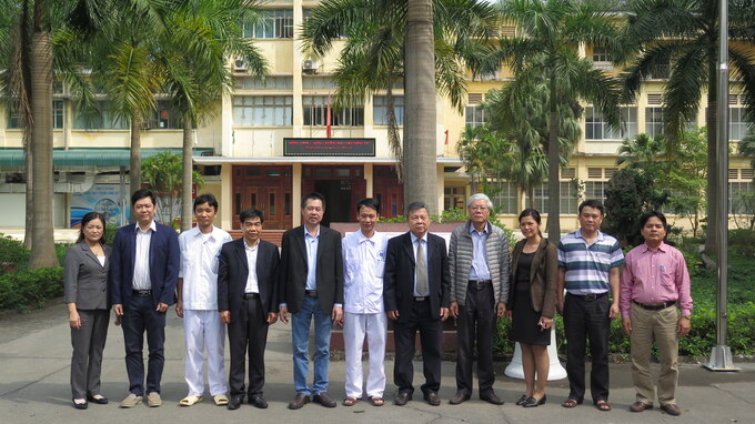 Hội Thú y đến thăm và làm việc